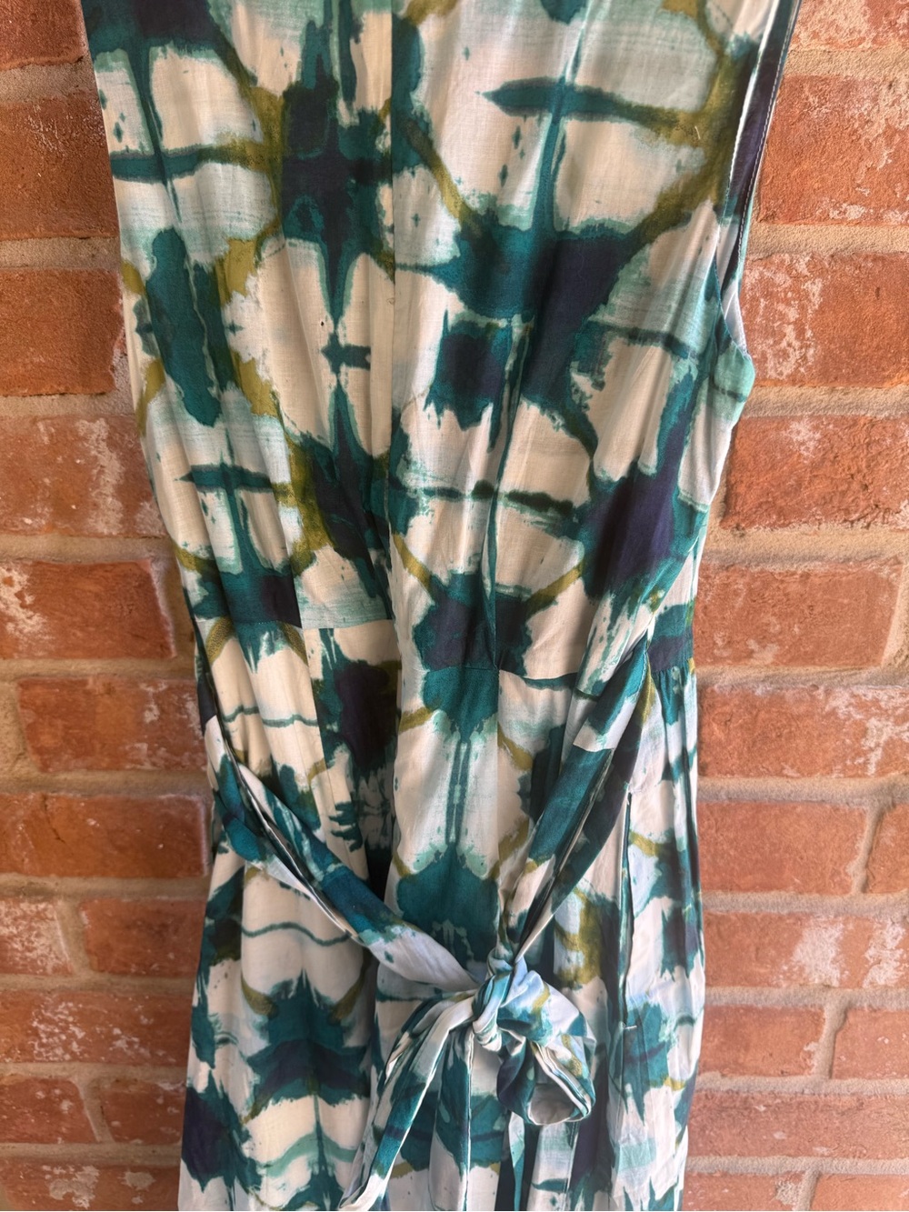 Banana Republic Voile Cotton Wrap Maxi Dress in Green Tie Dye
Women Sz 2 - Picture 6 of 12